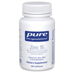Pure Encapsulations Zinc 15 mg, 30 Capsules | Zinc Picolinate Supplement for Immune System Support, Growth and Development, Supports a Healthy Mind Set*
