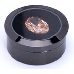 Buy now Small Loose Diamond or Gemstone Display Box Case Holder Show Container Metal (Black- 1.3x0.5) at indiglob india