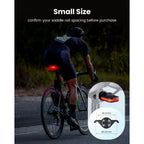 RAVEMEN CL01 Bike Tail Light, 300° Wide-Angle Rear Bicycle Light