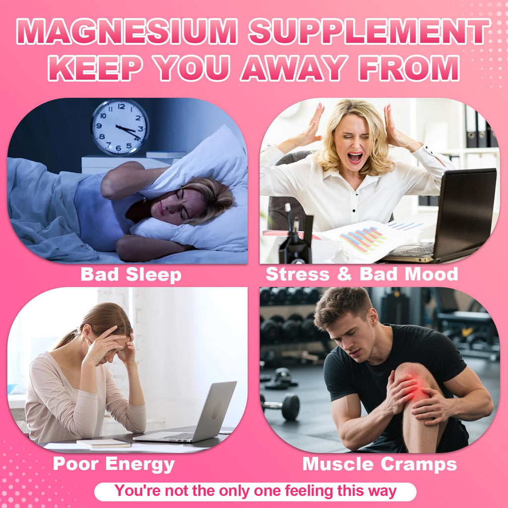 Magnesium Glycinate Gummies 700MG - 21-in-1 Advanced Magnesium Supplement | Ashwagandha, L-Theanine, Zinc, Vitamin - Sugar Free Magnesium Gummies for zzZ, Focus & Relaxation, for Women, Men & Kids