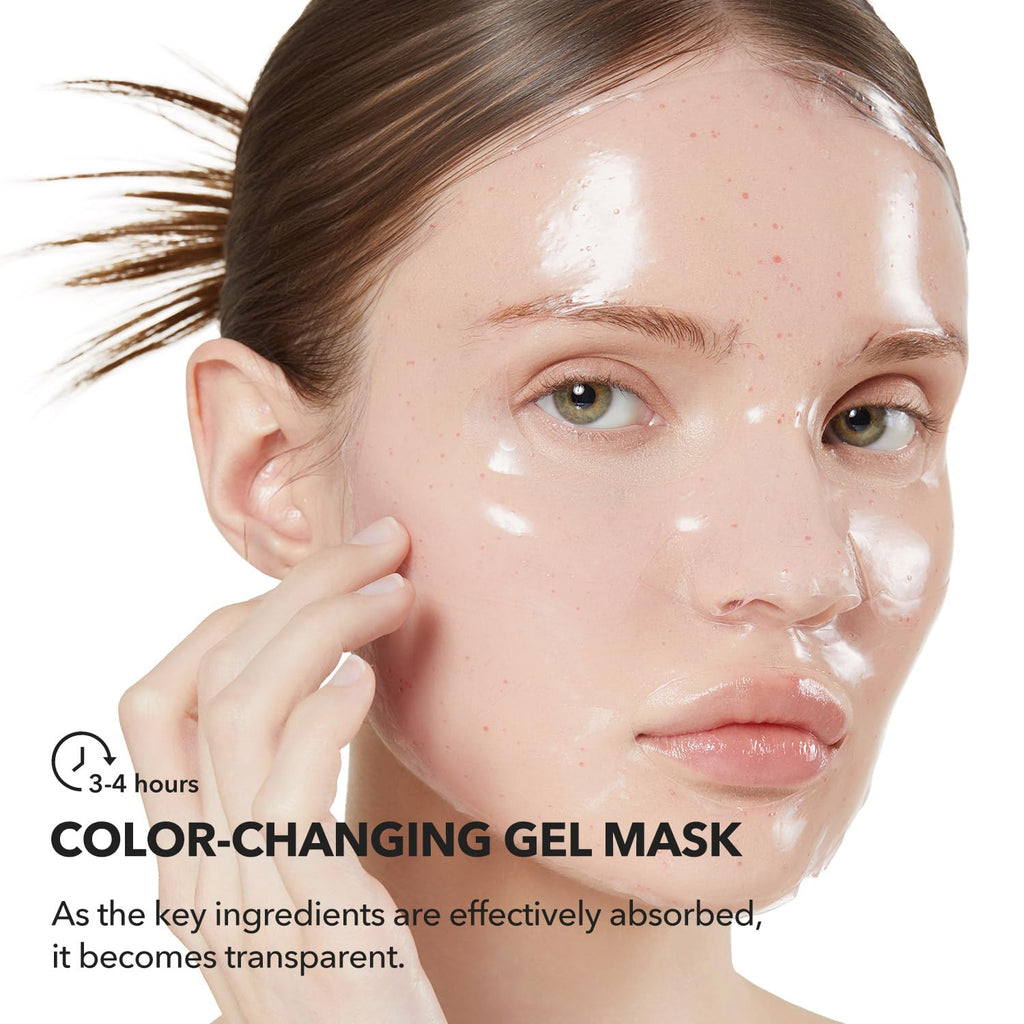 APRILSKIN TXA Pink Capsule Gel Mask 4EA | Overnight Gel Mask with Tranexamic Acid - Hydrating & Firming, Uneven Skin Tone, 30g 4ea