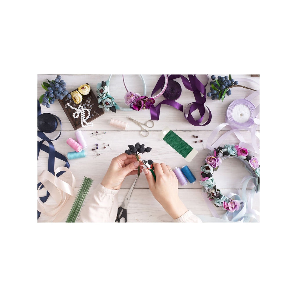Paxcoo Floral Tape and Floral Wire Arrangement Tools Kit with Wire Cutter 26 Gauge Stem Wire and 22 Gauge Paddle Wire for Bouquet Stem Wrap Florist