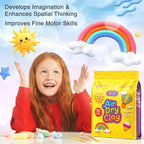 FlyFlag Air Dry Clay - 70 Colors, Ultra Light and Soft, Non-Toxic Modeling Clay for Kids with Tools and Tutorials, for Creative Play and Learning