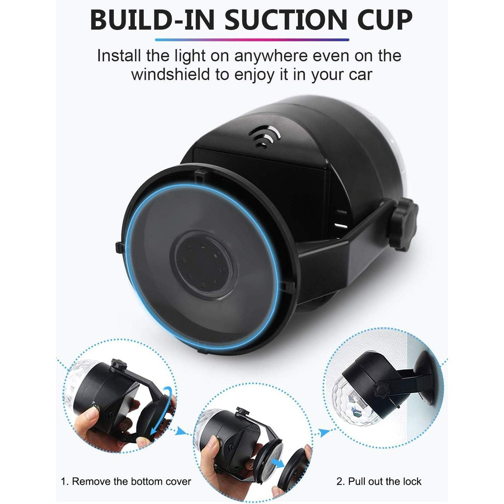 Buy now Luditek Disco Ball Party Lights Sound Activated Battery Powered Portable Karaoke Dancing Strobe Lights for Indoor Outdoor Christmas Halloween Party Decorations Supplies for Car Home at indiglob india