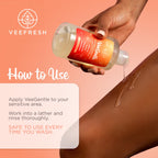 VeeFresh VeeGentle pH Balanced Feminine Wash - Apple Cider Vinegar, 250ml