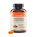 NatureWise Turmeric Curcumin 500mg Supplement with BioPerine, 30 Softgels | Extra Strength 95% Curcuminoids - Black Pepper Extract for Absorption - Immune Support - 1-Month Supply
