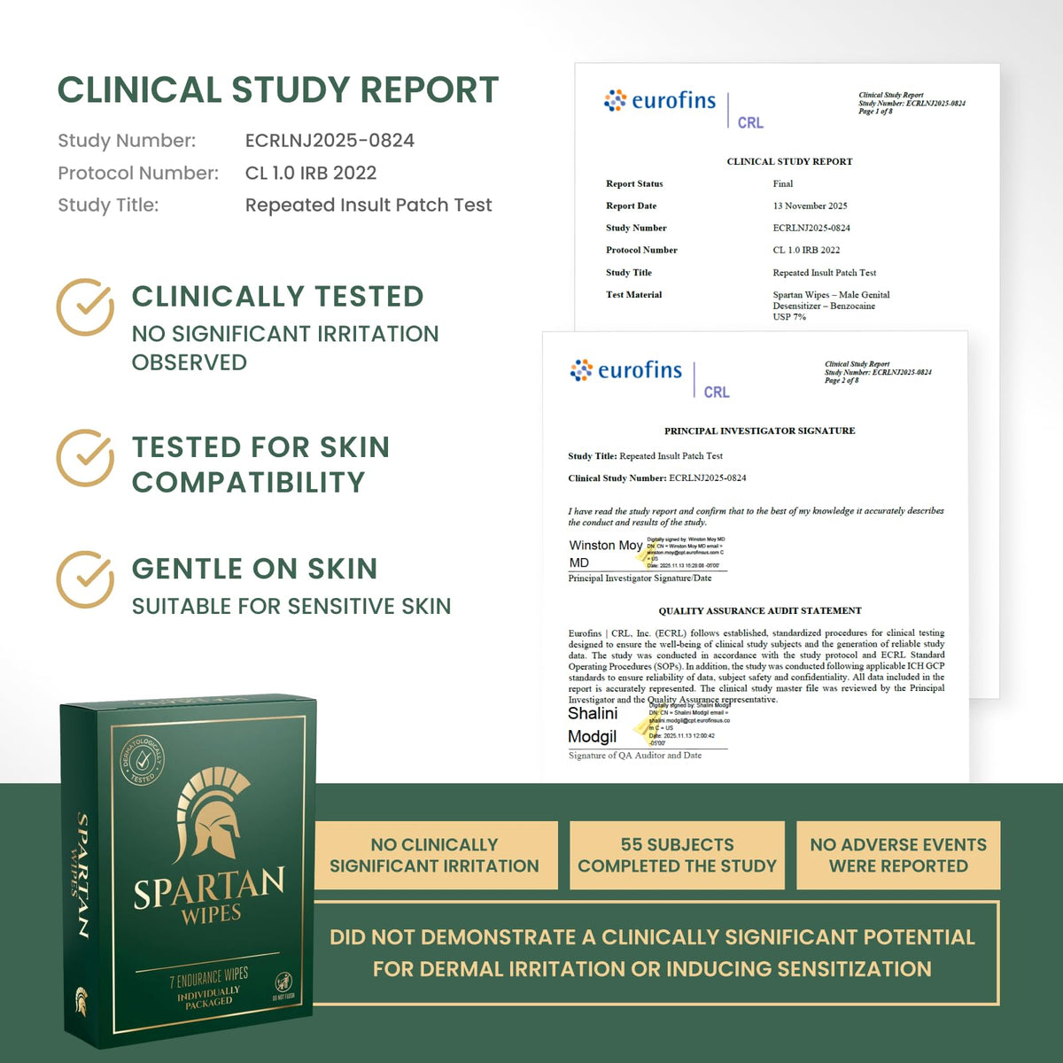 7% Benzocaine Topical Wipes for Men | External Use | Gentle Formula | 7 Individually Wrapped Packets