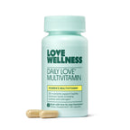 Love Wellness | Daily Love Multivitamin for Women | 30-Day Supply Capsules | Women's multivitamin, Contains Vitamin C, D, Iron, Calcium, Zinc, Biotin, Magnesium, 60 capsules, Easy to take