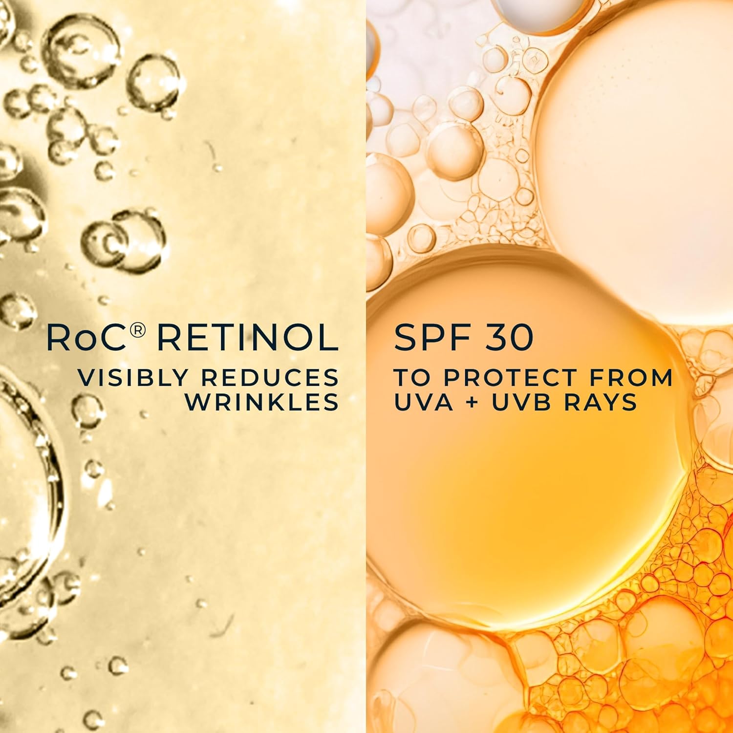 Buy now RoC Retinol Correxion Deep Wrinkle Daily Face Moisturizer with Sunscreen SPF 30 for Fine Lines, Dark Spots, Post-Acne Scars, 1 Ounce (Packaging May Vary) at indiglob india
