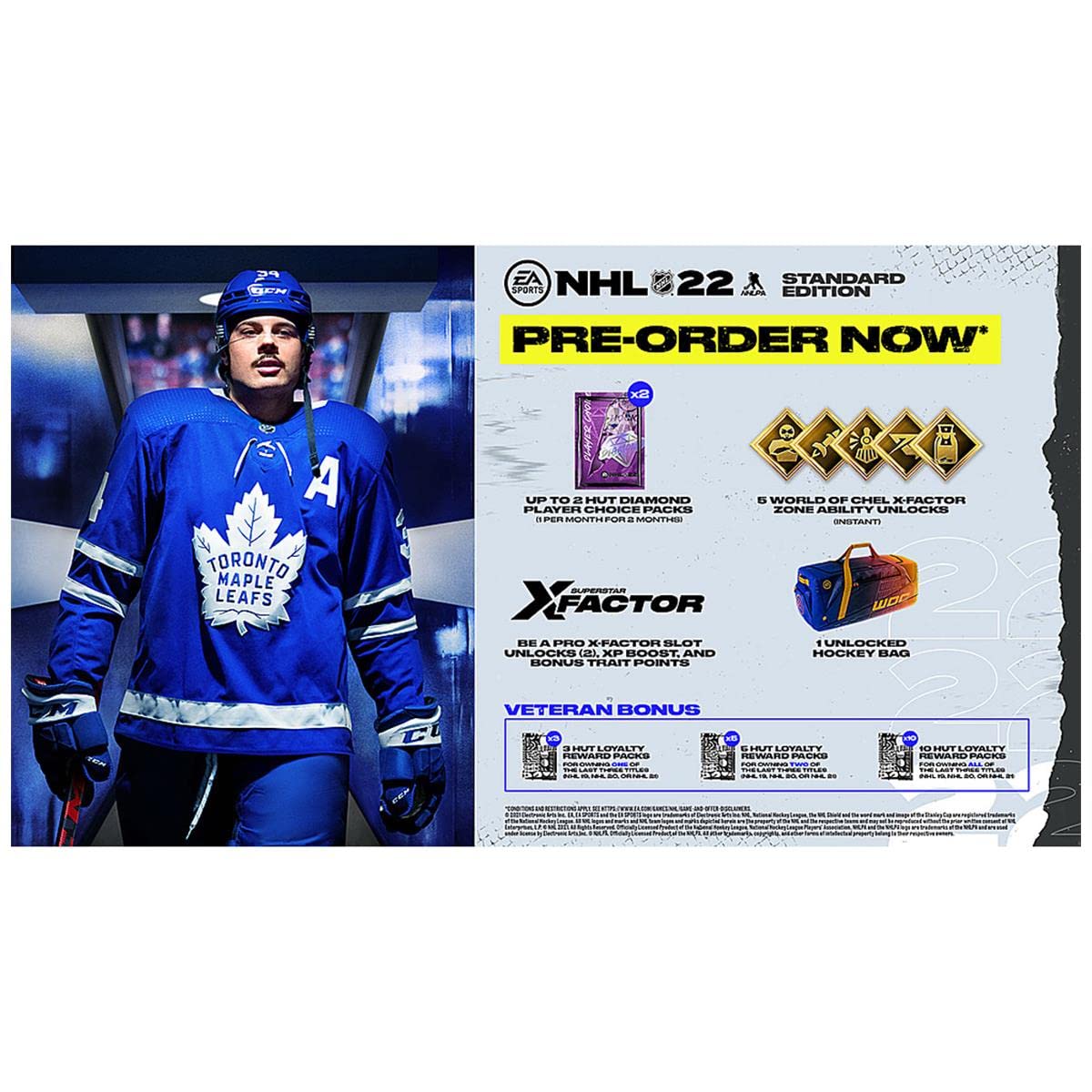 Buy now NHL 22 - Xbox One at indiglob india