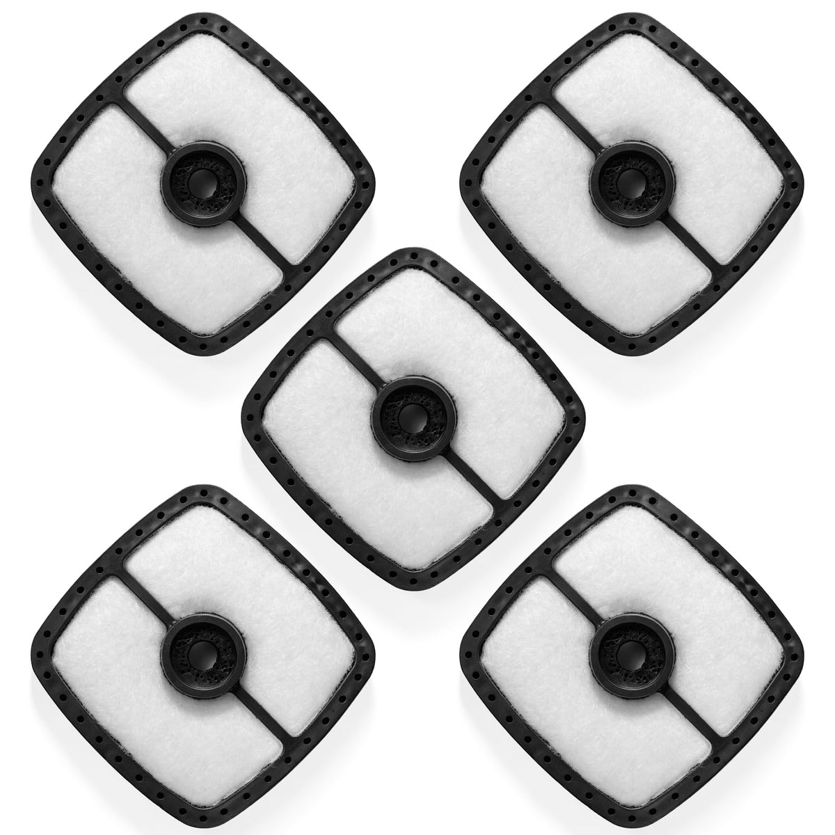 5 Pack SRM225 Air Filter for Echo SRM225 SRM210 HC150 GT225 PAS225 SRM230 PB250 PB250LN HC150 GT200 String Trimmer Weedeater Blower Replacement for 13031054130, A226001410