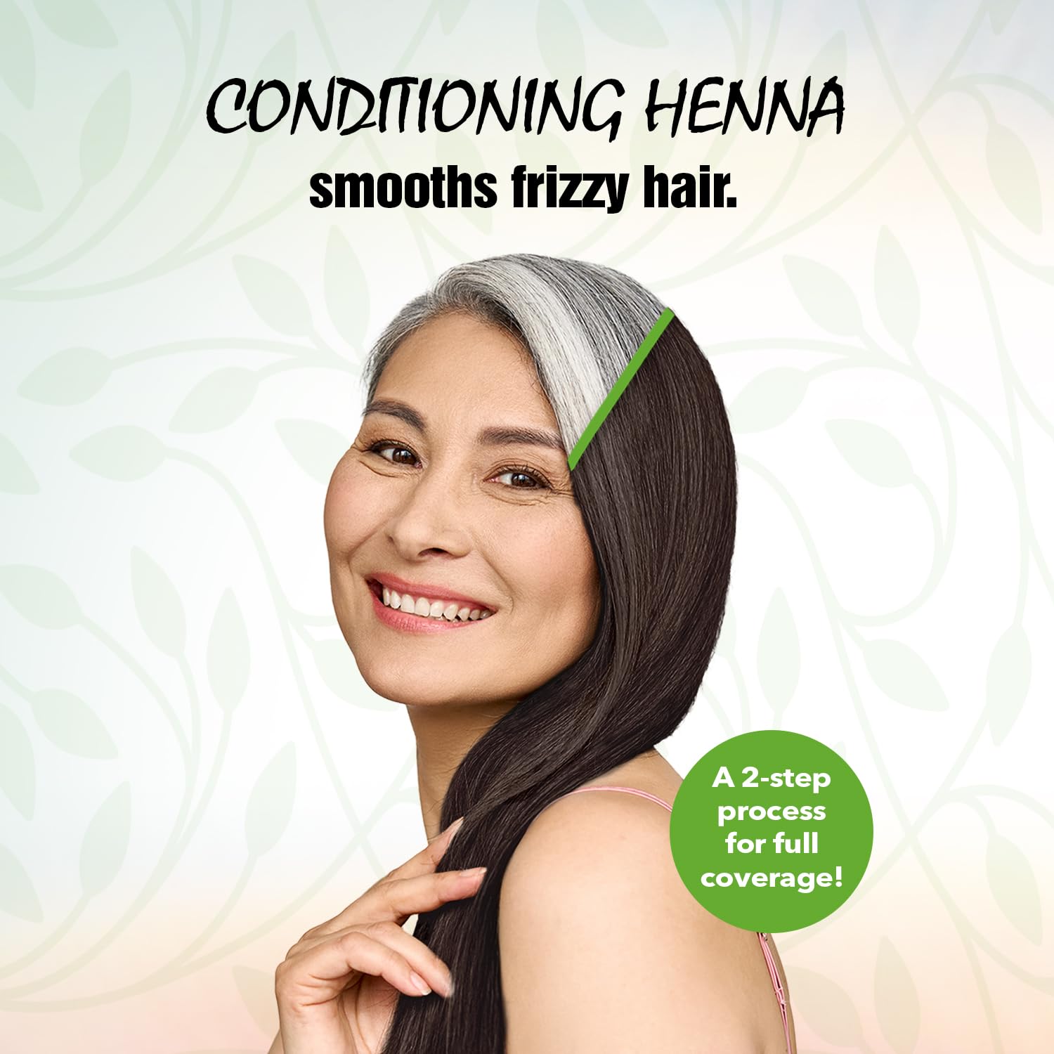Buy now Light Mountain Henna Hair Color & Conditioner, Color the Gray - Dark Brown Hair Dye for Men/Women, 2-Step Chemical-Free, Semi-Permanent Hair Color for White, Gray, and Blonde Hair, 7 Oz (Pack of 2) at indiglob india