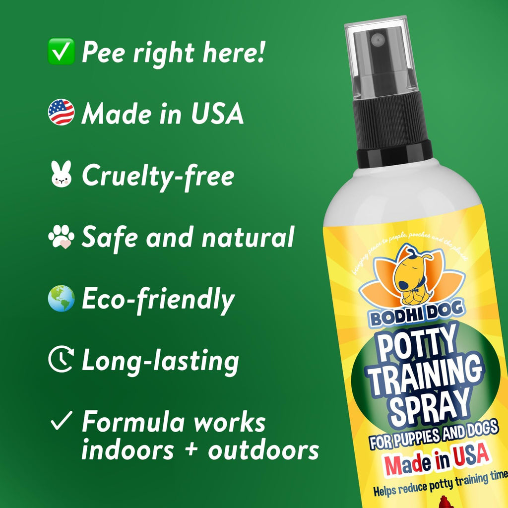 Buy now Bodhi Dog Potty Training Spray - Puppy & Dog Training Aid for Indoor & Outdoor Attractant Spray Use - Encourages Proper Dog Pee Here Habits - Safe for Pets & Home - Made in The USA (8 Fl Oz) at indiglob india