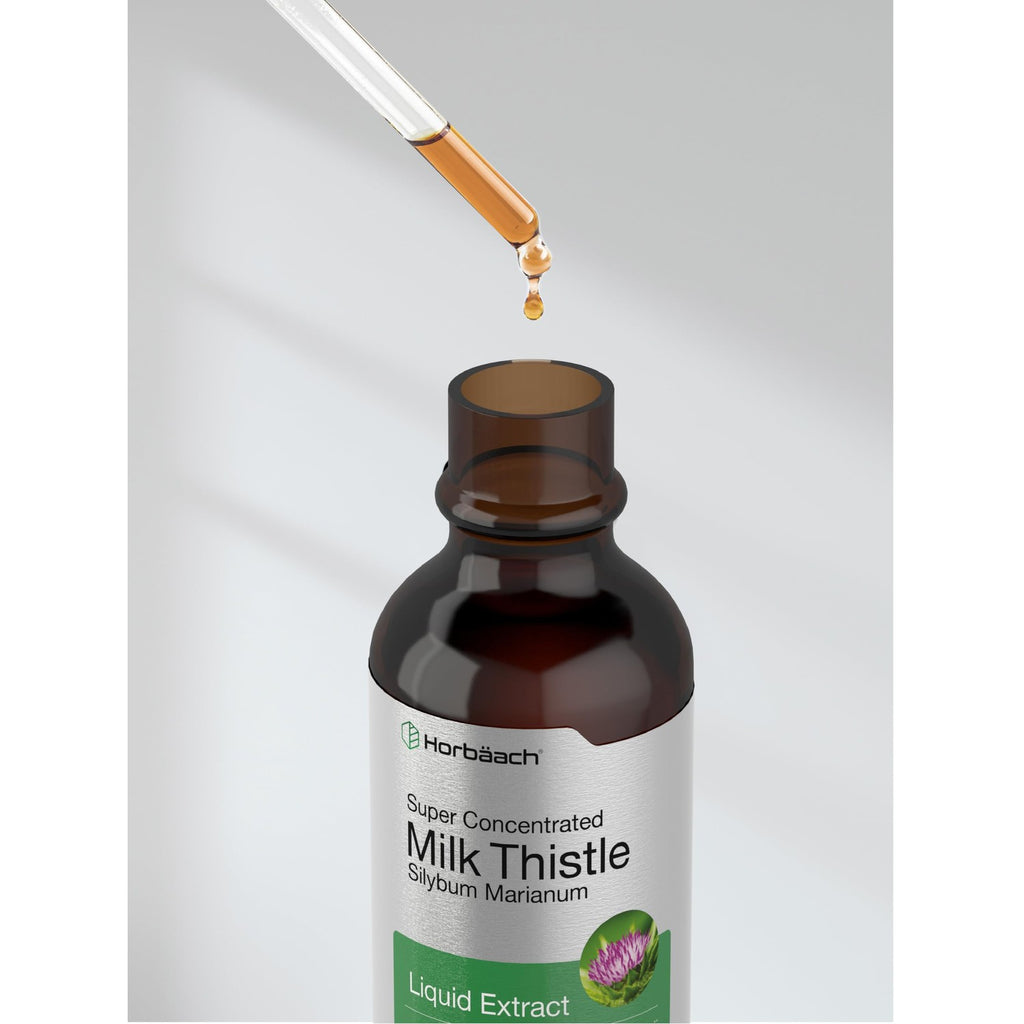 Horbäach Milk Thistle Extract Liquid | 2 fl oz | Alcohol Free