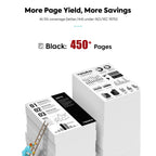PG-275XL 275XL Black Ink Cartridge Replacement for Canon PG-275 XL 2-Pack
