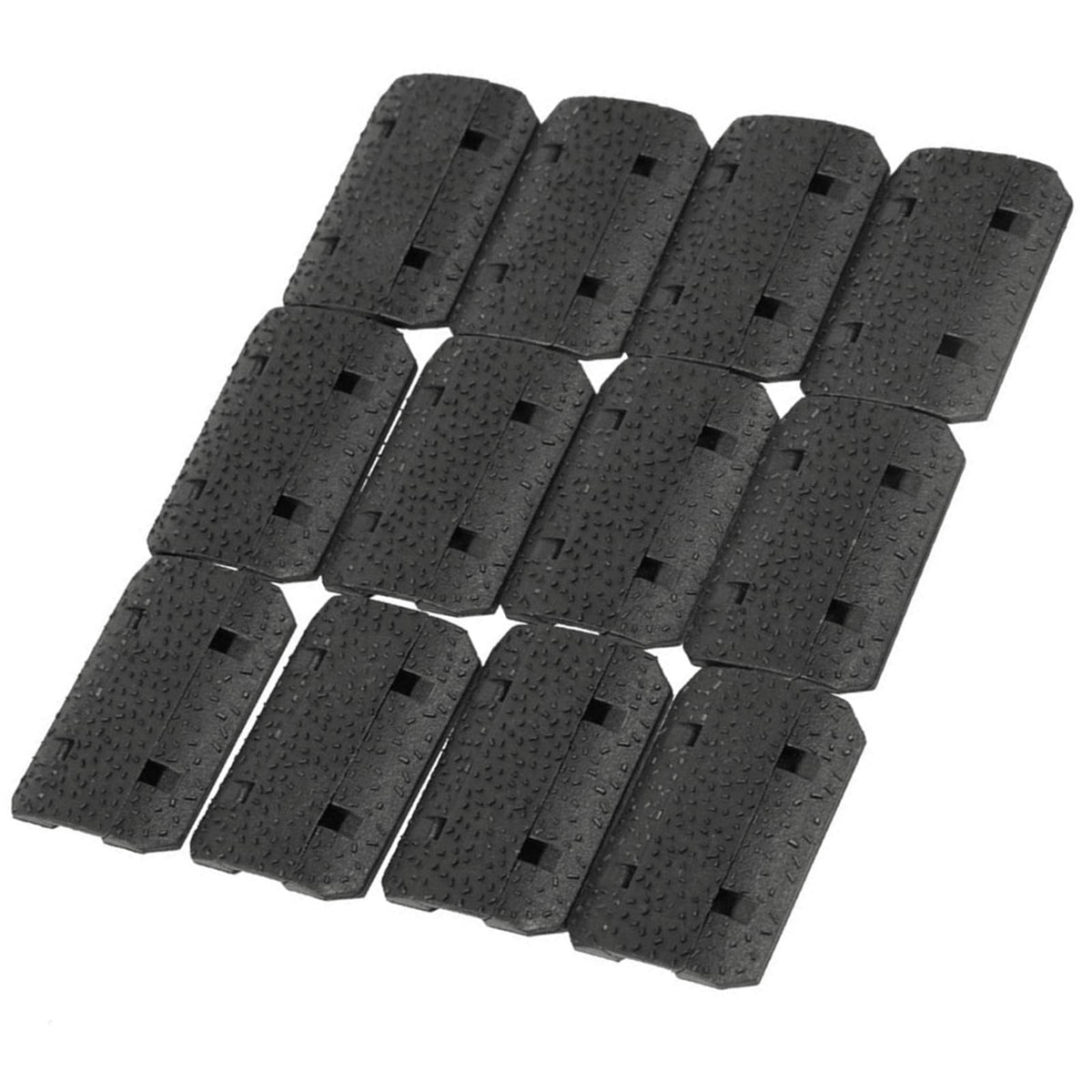 Polymer Wide Rail Pressure Switch Cable Guides Clips for M System Hunting and Shooting Black
