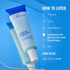 Good Molecules Hydrating Gel Moisturizer with Electrolytes, 1.7 fl oz | Oil-free gel moisturizer with electrolytes that hydrates, balances, and smooths. Non-comedogenic.