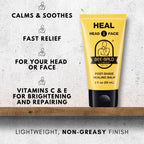 Bee Bald HEAL Aftershave for Men, Calm & Soothes, After Shave Balm, 2 fl oz | Immediately Calms & Soothes Irritated Skin. Treats Razor Burn, Redness, Bumps on Head or Face. Perfect For Sensitive Skin.