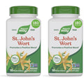 Nature's Way St. John’s Wort Capsules, 700 mg per Serving, 180 ct | Herbal Supplement Promotes a Positive Outlook*, 700 mg per 2-Capsule Serving, Non-GMO Project Verified, Vegan Capsules