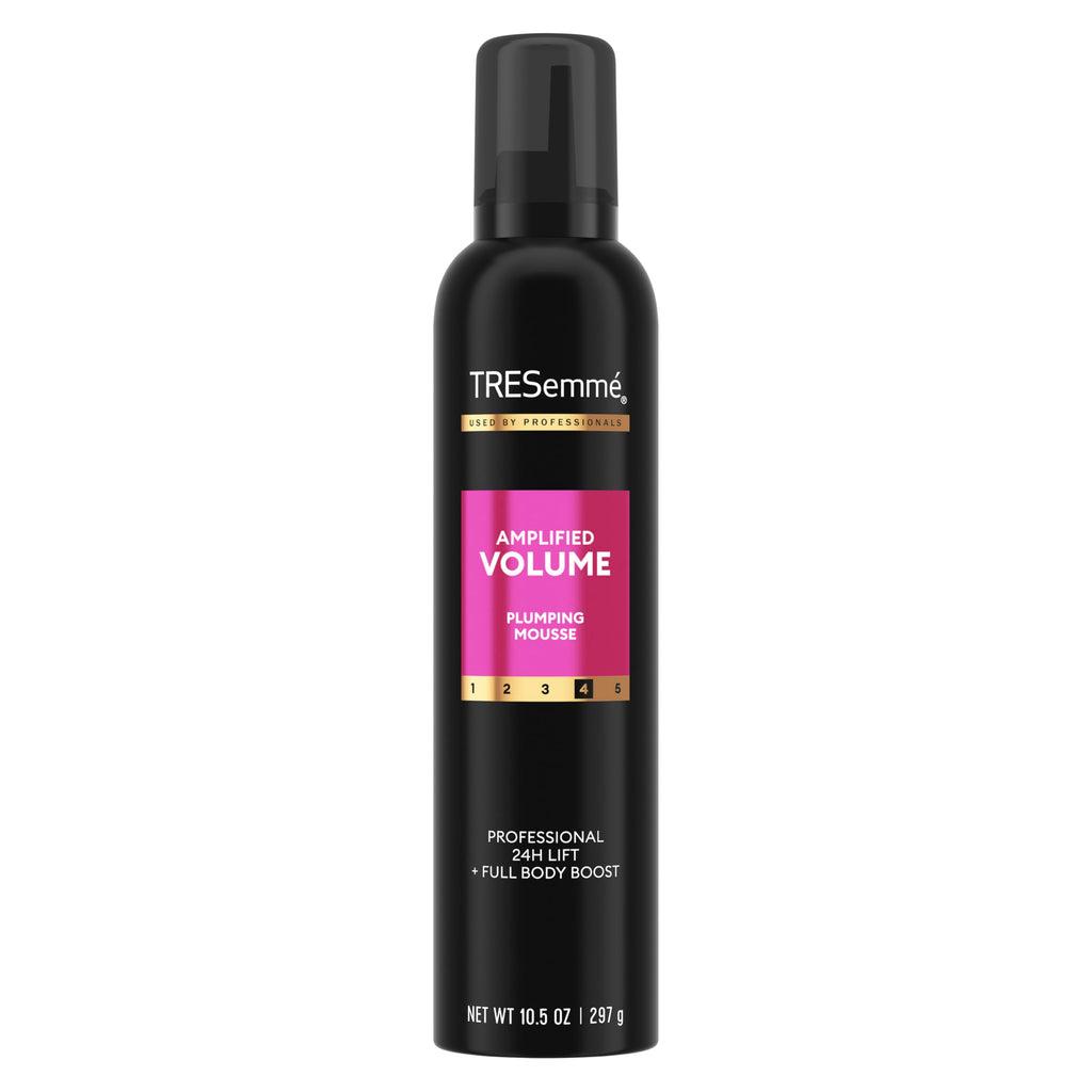 TRESemmé Hair Mousse Amplified Volume for 24H Lift 10.5 Fl Oz | Volumizing Mousse, Hair Volumizer, Mousse Hair Foam
