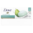 Buy now Dove Beauty Bar Gentle Skin Cleanser Moisturizing, 3.75 oz, 6 Bars at indiglob india
