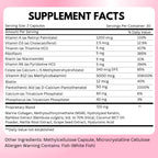 Vitamin B12 with Hyaluronic Acid and Collagen - 25000 mcg B12 Complex, 60Ct | Maximize Absorption & Energy - Folate, B1, B2, B3, B6, B7, B12 Vitamins 5000 mcg Methylcobalamin - Gluten Free