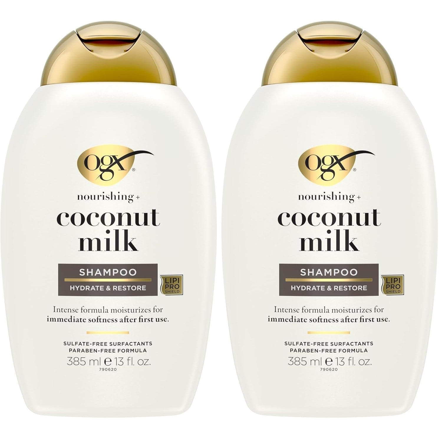 Buy now OGX Nourishing + Coconut Milk Moisturizing Shampoo, Hydrating & Restoring Shampoo Moisturizes for Soft Hair After the First Use, Paraben-Free, Sulfate-Free Surfactants, 13 fl. oz 13 Fl Oz (Pack of 2) Shampoo at indiglob india
