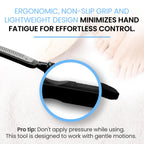 Colossal Foot rasp Foot File and Callus Remover. Best Foot Care Pedicure Metal Surface Tool to Remove Hard Skin. Can be Used on Both Wet and Dry feet, High Grade Stainless Steel File