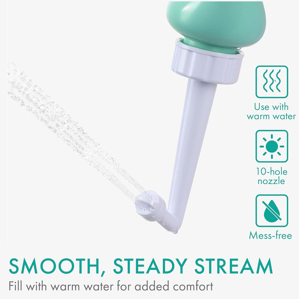 Buy now Peri Bottle - Postpartum and Perineal Care - FSA HSA Eligible - Portable Hand Held Travel Bidet Sprayer for Women or Men - Handheld Jet Spray Bottle for Toilet - Pack of 1 - Blue at indiglob india
