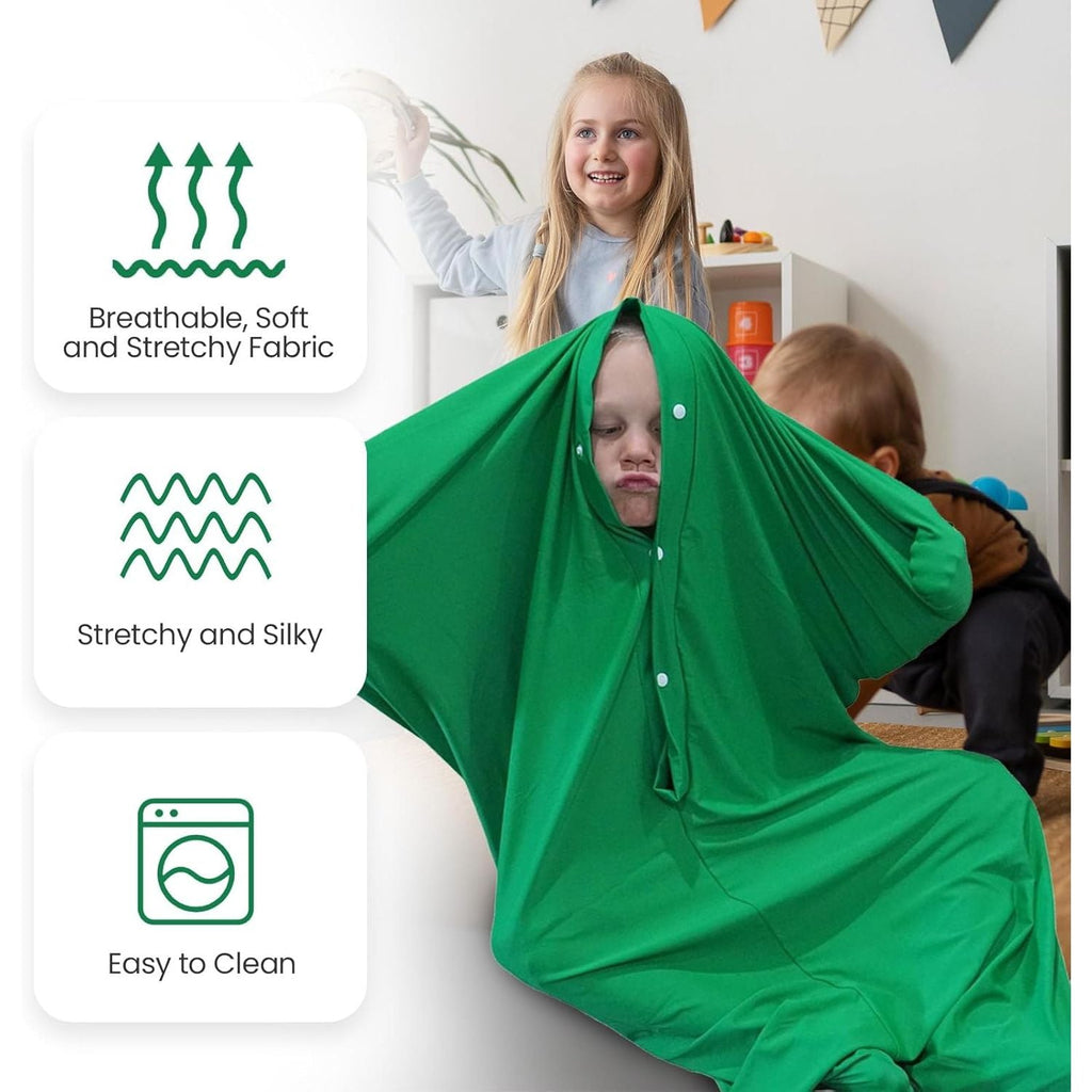 Buy now SENSORY4U Sensory Sack Body Sock â€“ Stretchy Compression Suit for Kids â€“ Great for Play, Movement, and Body Awareness at indiglob india