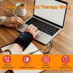 Carpal Tunnel for Kovarias Therawrap, Red Light Therayp, 3-Heat-L