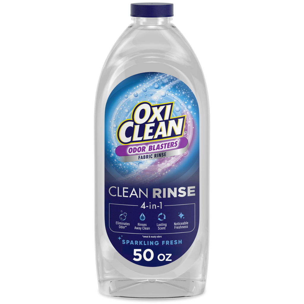 OxiClean Odor Blasters Fabric Rinse, Sparkling Fresh Scent, 50 fl oz