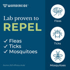 Wondercide - Flea Tick & Mosquito Cat Spot On - 3 Tubes of 0.03 oz