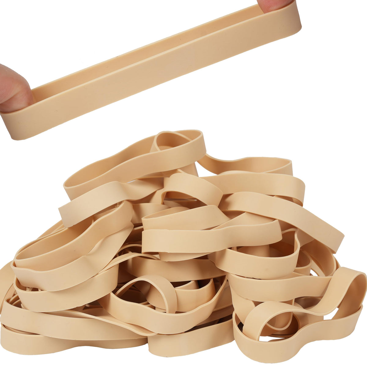 Rubber Bands 40 Pcs Size#105 Large Big Wide Heavy Duty Elastic Rubber Band