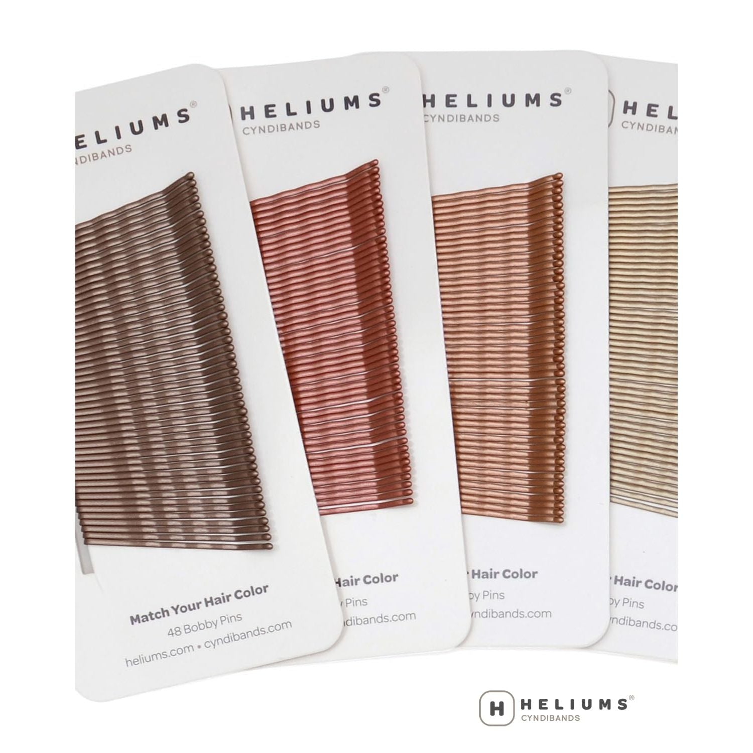 Buy now Heliums Bobby Pins - Auburn Red - 2 Inch Wavy Hair Pins, Color Matched for Redheads, 48 Count at indiglob india