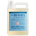 MRS. MEYER'S CLEAN DAY Liquid Dish Soap Refill, Rain Water, 48 fl. oz