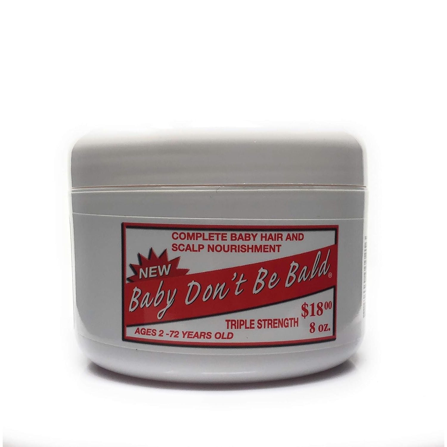 Buy now Baby Don't Be Bald Hair & Scalp Nourishment Triple Strength (Red) 8 Oz. Default at indiglob india