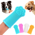 Dog Finger Toothbrush, 4-Pack Finger Toothbrush for Dogs, Upgraded Pet Tooth Brushing Kit, A Fun Dog Teeth Cleaning Tool that Also Doubles as A Gum Massage, Suitable for Medium and Large Dogs.
