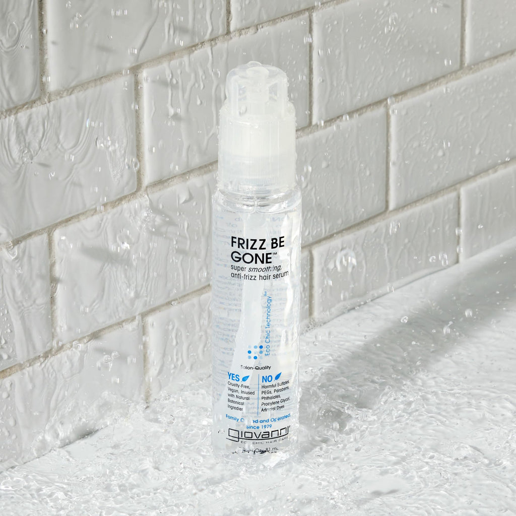GIOVANNI Eco Chic Frizz Be Gone, Adds Shine, No Parabens, 2.75 oz (1 Pack)