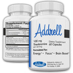 Addrell Energy Stimulant Pills- Natural Brain Alternative Adults