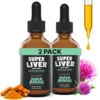 Milk Thistle Herbal Liquid Supplement - Doctor-Formulated Botanical Blend with Milk Thistle and Dandelion Root - Vegan Non-GMO Drops - 1 Month Supply