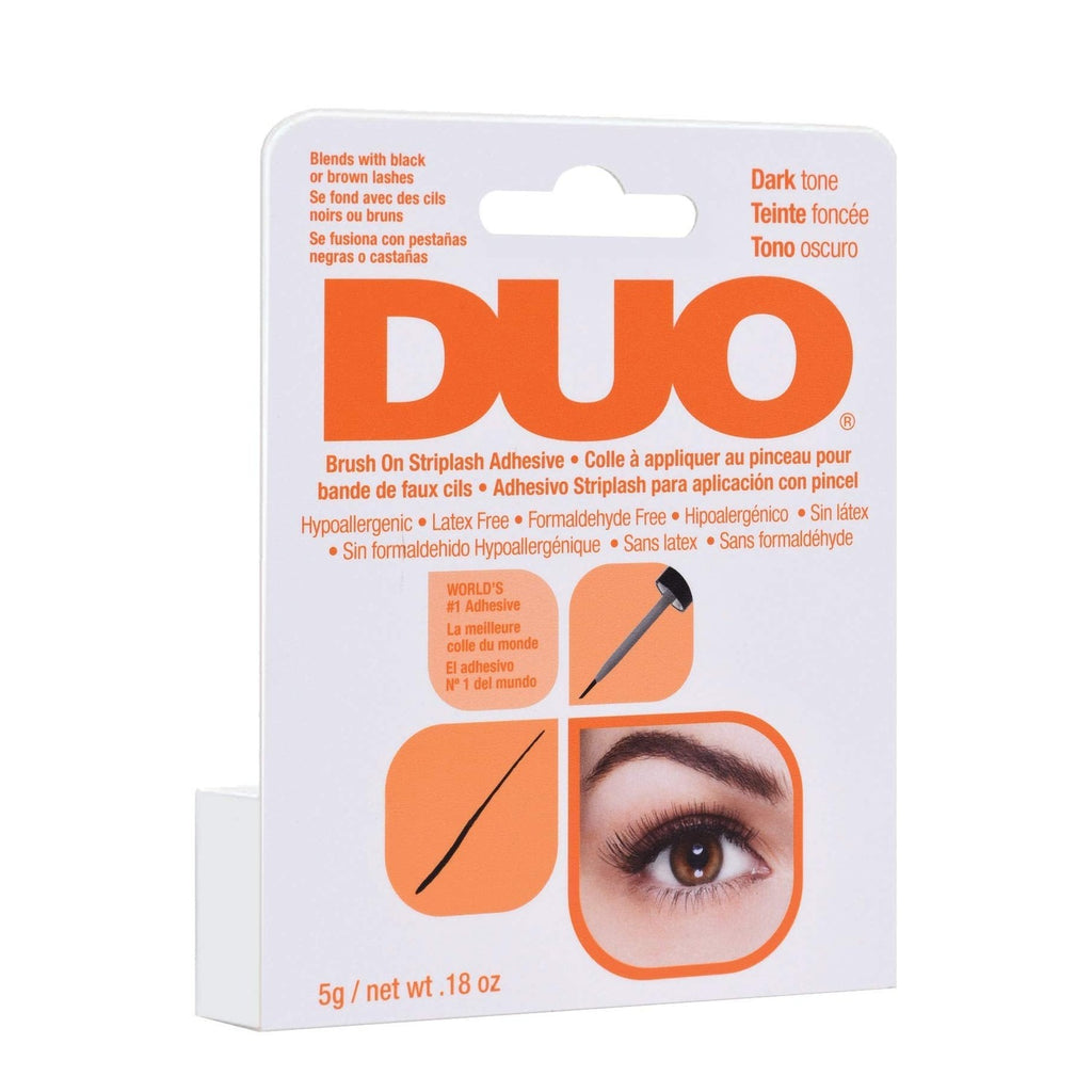 Buy now Duo Brush-On Striplash Adhesive Dark Tone 0.18 Ounce (5.3ml) (3 Pack) at indiglob india