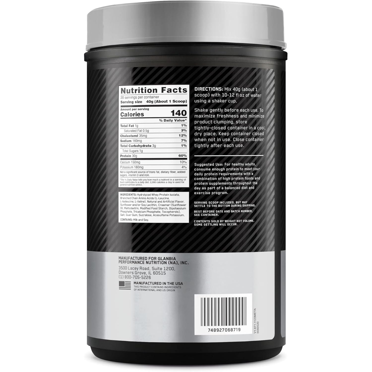 Buy now Optimum Nutrition Platinum Hydrowhey Protein Powder, 100% Hydrolyzed Whey Protein Isolate Powder, Flavor: Velocity Vanilla, 20 Servings, 1.76 Pounds (Packaging May Vary) at indiglob india