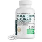 Bronson Magnesium Glycinate 200 MG Chelated High Absorption, 120 Capsules | Stress Relief, Sleep, Heart Health, Nerves, Muscles, and Metabolism Support, Vegetarian, Non-GMO, Gluten Free, Soy Free