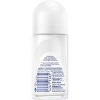 NIVEA Women Dry Comfort Roll-On Antiperspirant Deodorant 50 ml (1.69 fl oz), Alcohol-Free Formula, Gentle Fragrance, Daily Underarm Care, Compact Travel Size, Dermatologically Tested