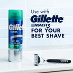 Buy now Gillette Series 3X Action Shave Gel, Sensitive Twin Pack, 7 Oz (Pack of 2) at indiglob india