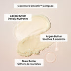 eos Cashmere Skin Collection Shave Butter - Vanilla Cashmere, Non-Foaming Moisturizing Shave Cream to Prevent Razor Burn, 7 fl oz