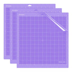 Buy now REALIKE 12x12 Cutting Mat Compatible with Cricut Maker 3/Maker 4/Maker/Explore 3/4/Air 2/Air/One(3 Mats), Gridded Adhesive Non-Slip Cut Mat for Crafts, Quilting, Sewing and All Arts (Variety) at indiglob india
