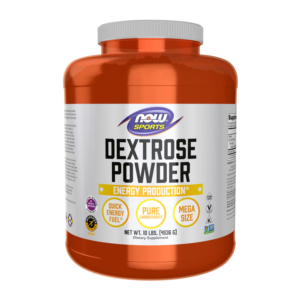Buy now NOW Foods Sports Nutrition, Dextrose Powder (Monosaccharide), Energy Production*, 10-Pound at indiglob india