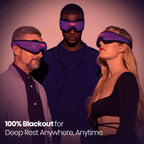 Manta Pro Sleep Mask - 100% Light Blocking Sleep Mask for Side Sleepers, Breathable and Comfortable, Spacious & Zero Pressure for Long Lashes, Perfect for Sleep/Travel/Nap/Shift Work